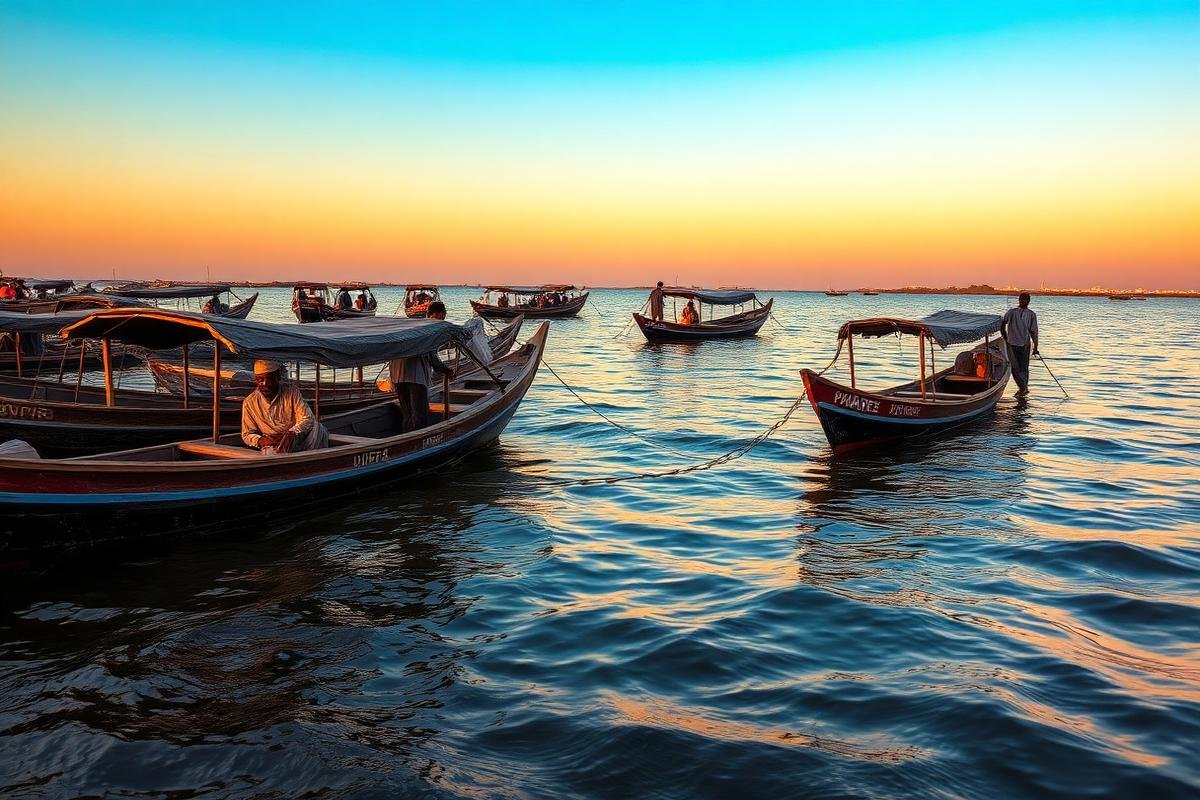 Fishing boats